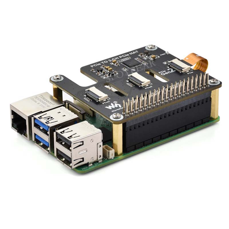 Raspberry Pi 5 PCIe to 2-CH PC - Turing Pi 2 ulasan dan harga