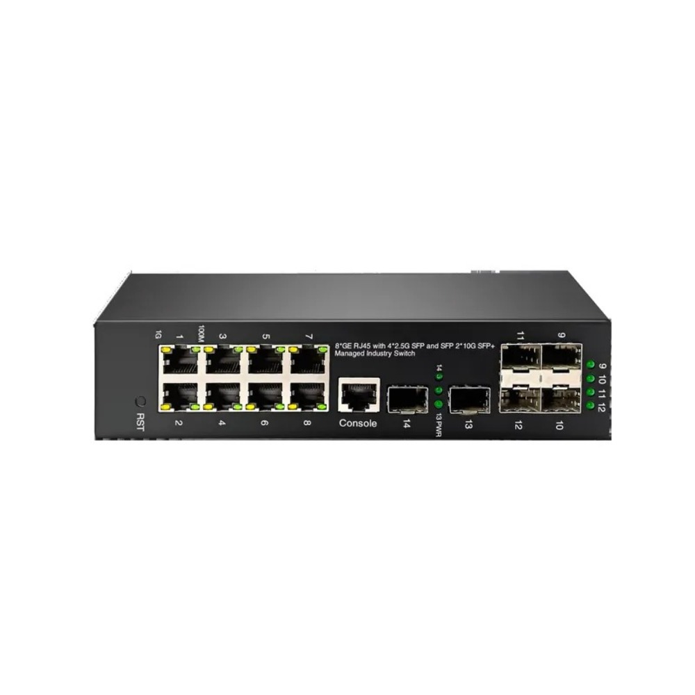 Industrial-grade 10G managed P - Sfp+ 10G Managed Switch 8 Port ulasan dan harga