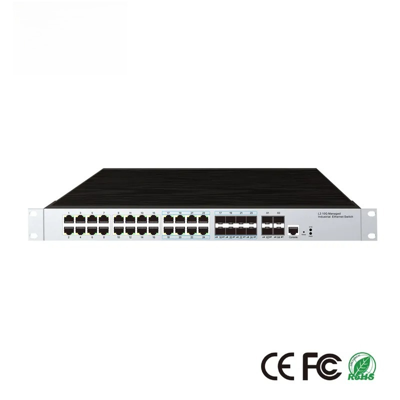 24-port PoE industrial managem - Sfp+ 10G Managed Switch 8 Port ulasan dan harga