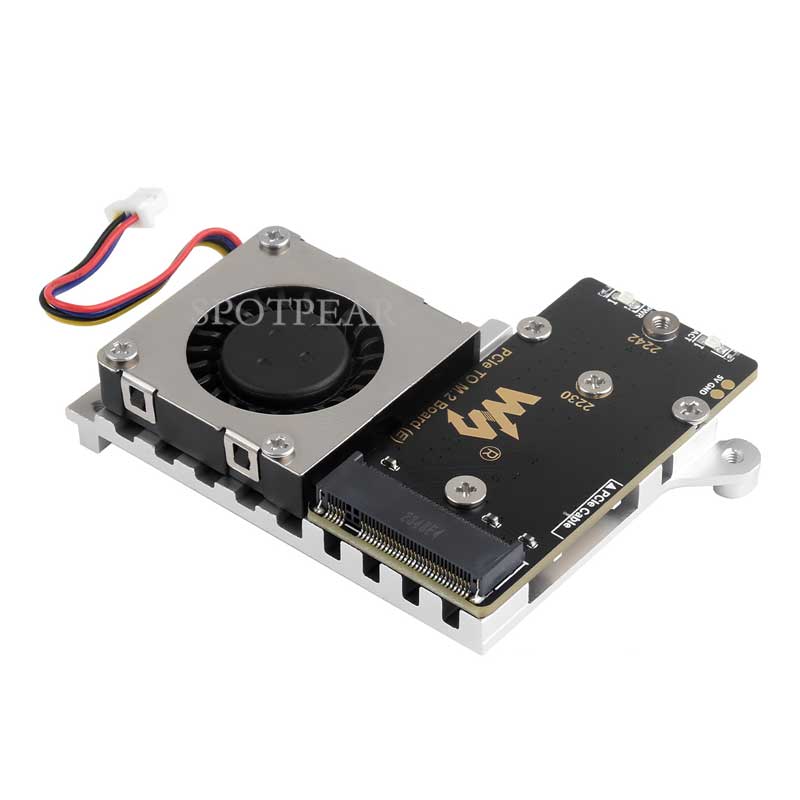 Raspberry Pi 5 PCIe to M.2 Min - Deskpi Super6C ulasan dan harga