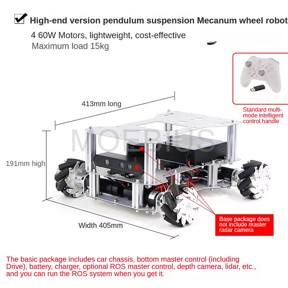 Big Load ROS2 Autopilot Mecanu - Raspberry Pi 5 8Gb ulasan dan harga