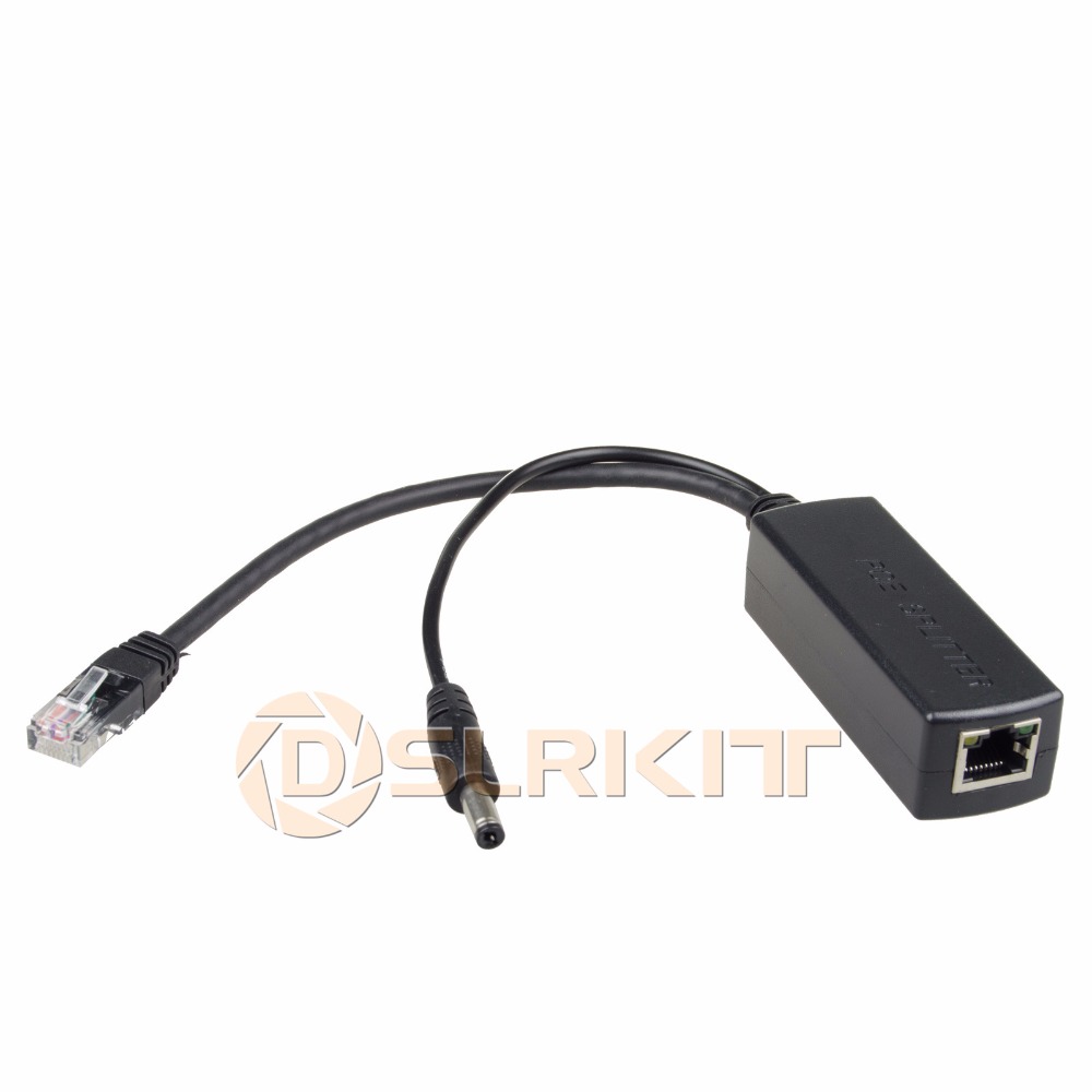 DSLRKIT Gigabit Active PoE Spl - Active Poe Splitter Gigabit 12V 2A ulasan dan harga